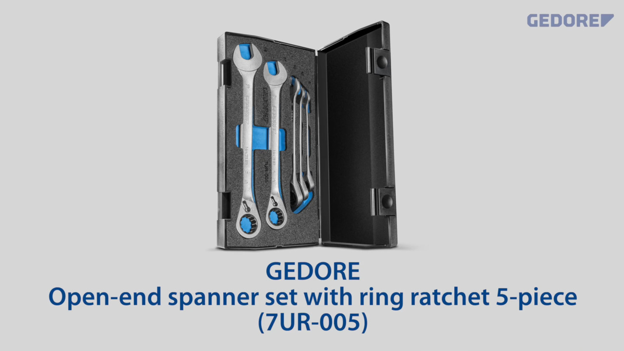 Gedore Open End Spanner Set