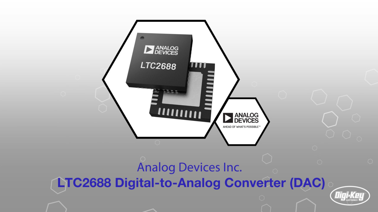 LTC2688 Digital-to-Analog Converter (DAC) | Datasheet Preview