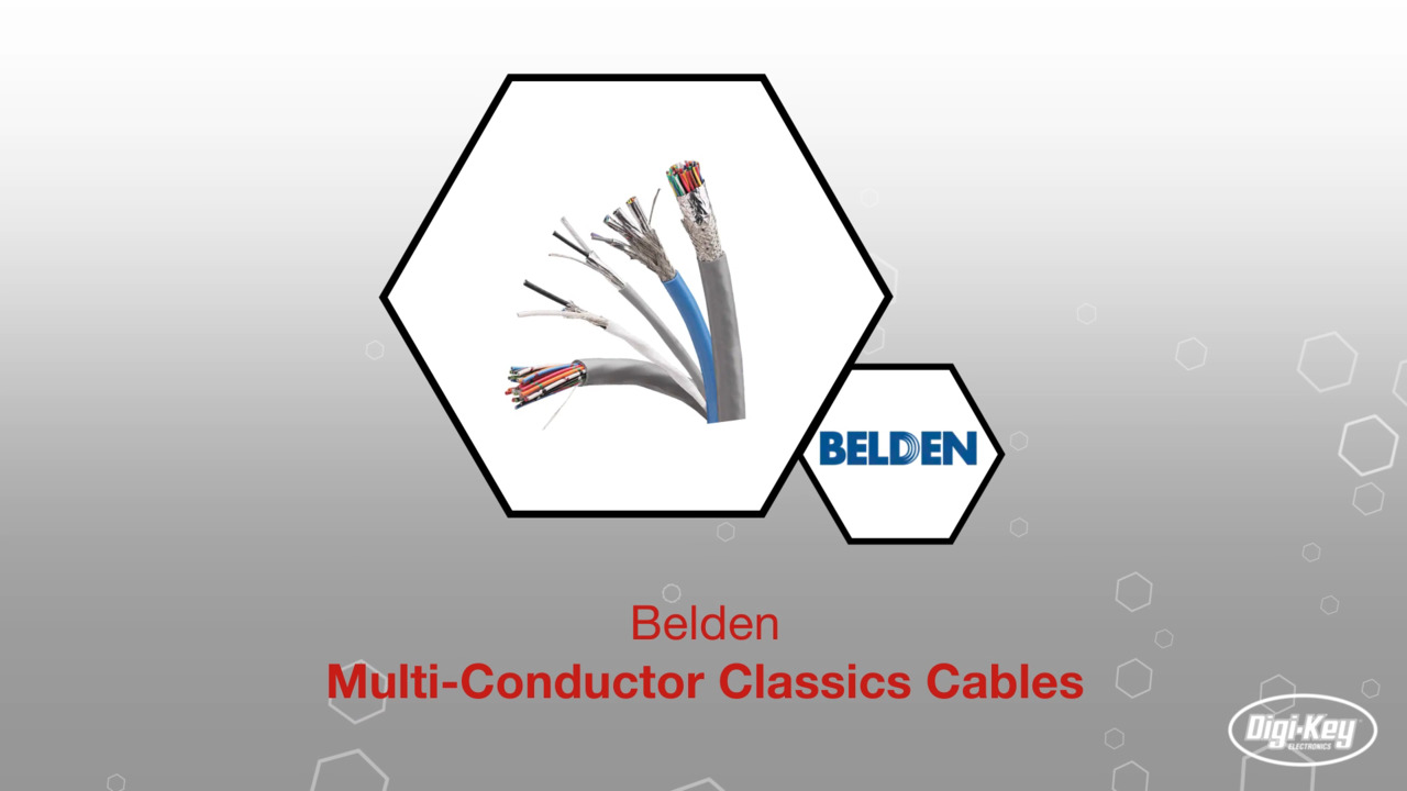 Belden Multi-Conductor Classics Cables | Datasheet Preview