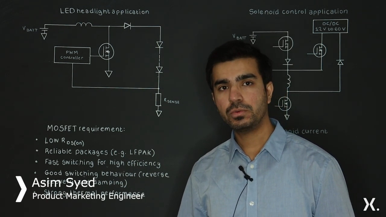 MOSFET requirements for automotive DC/DC converters