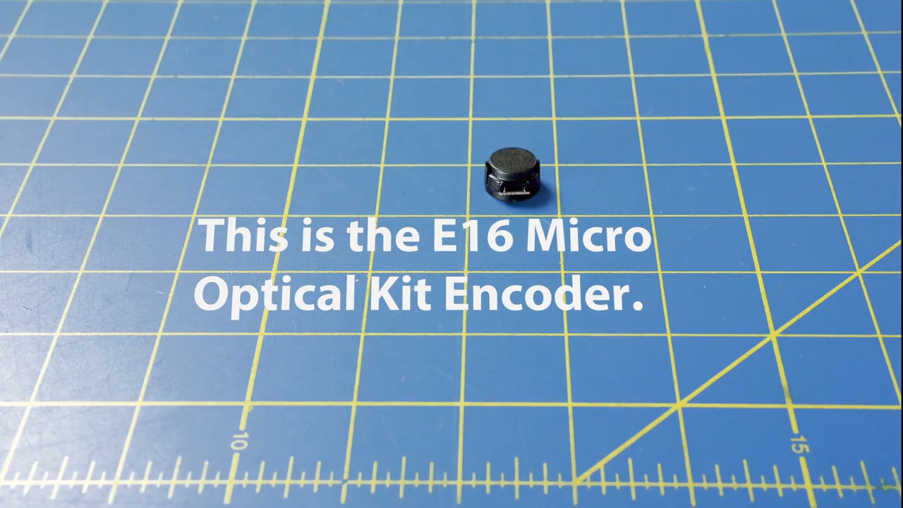 E16 Micro Optical Kit Encoder