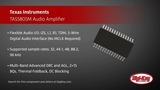 Texas Instruments TAS5805M Audio Amplifier | Digi-Key Daily Texas Instruments TAS5805M Audio Amplifier | Digi-Key Daily