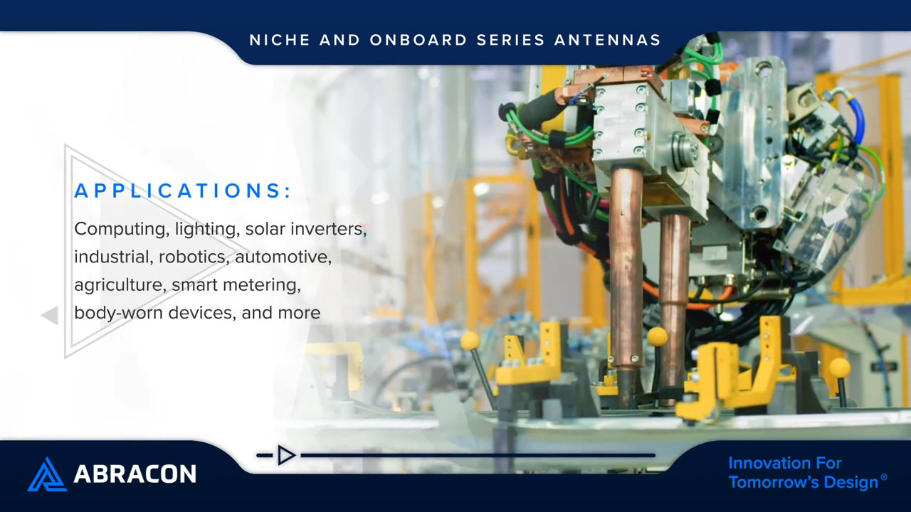 Abracon Niche and OnBoard Antennas