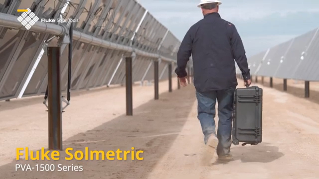 Fluke Solmetric PVA-1500 PV Analyzer | I-V Curve Tracer for Utility-Scale Solar