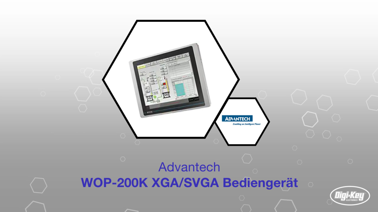 WOP-200K XGA/SVGA Bediengerät | Datasheet Preview
