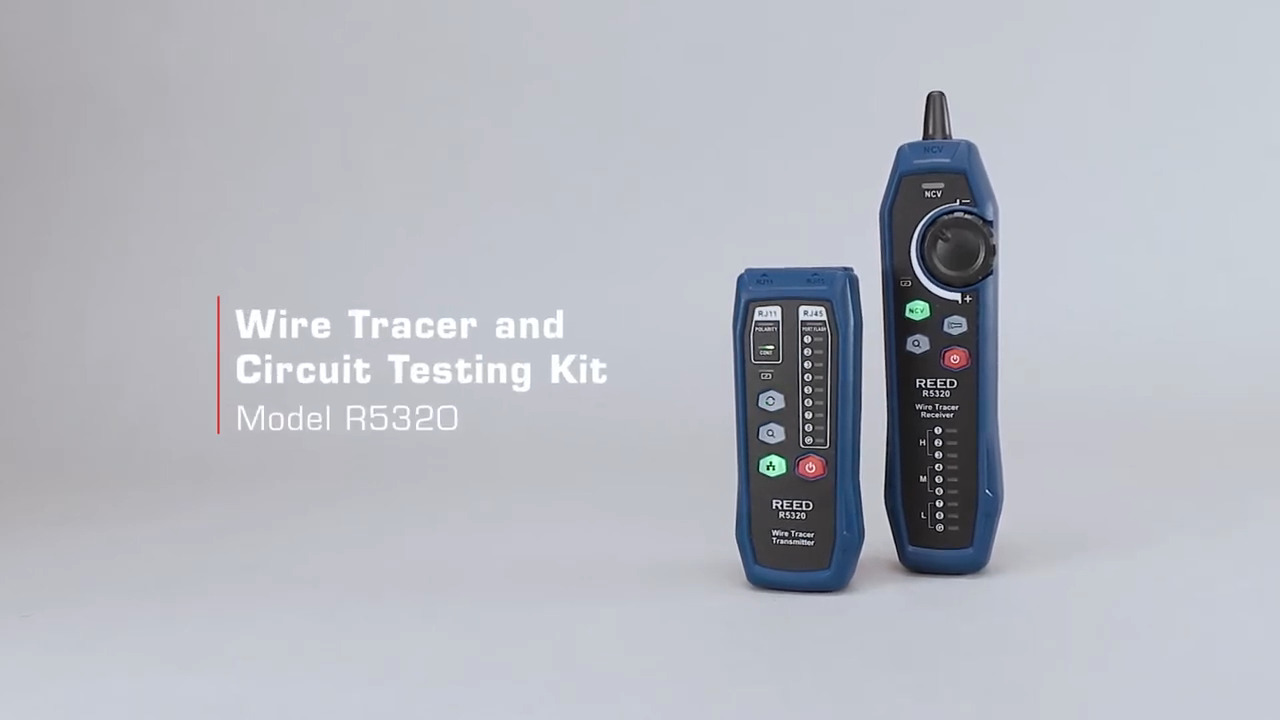 REED R5320 Wire Tracer and Circuit Testing Kit