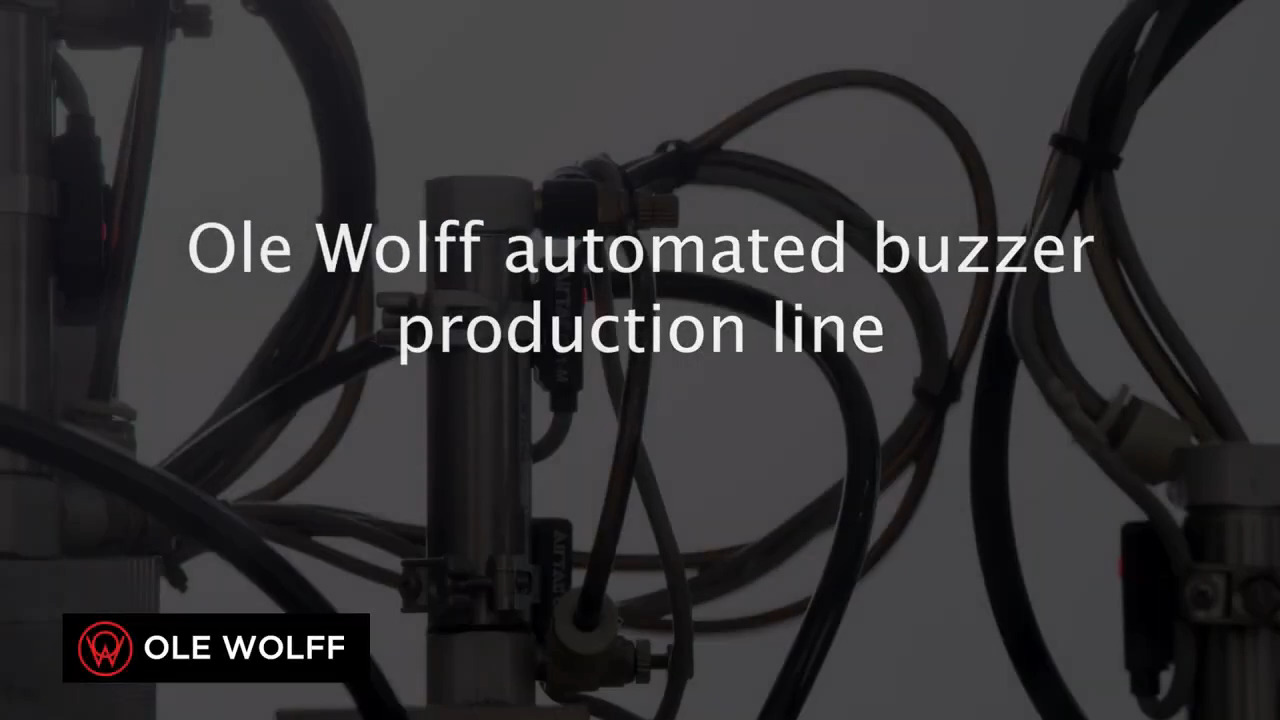 Ole Wolff Automated Buzzer Production Line
