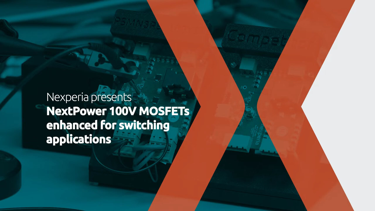 NextPower 100V MOSFETs enhanced for switching applications