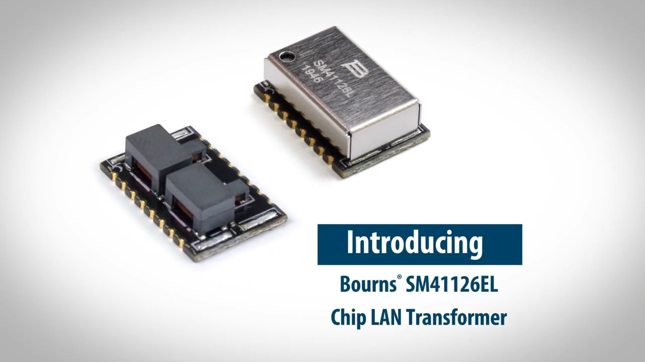 Bourns® SM41126EL 10/100 Base-Tx LAN Transformer