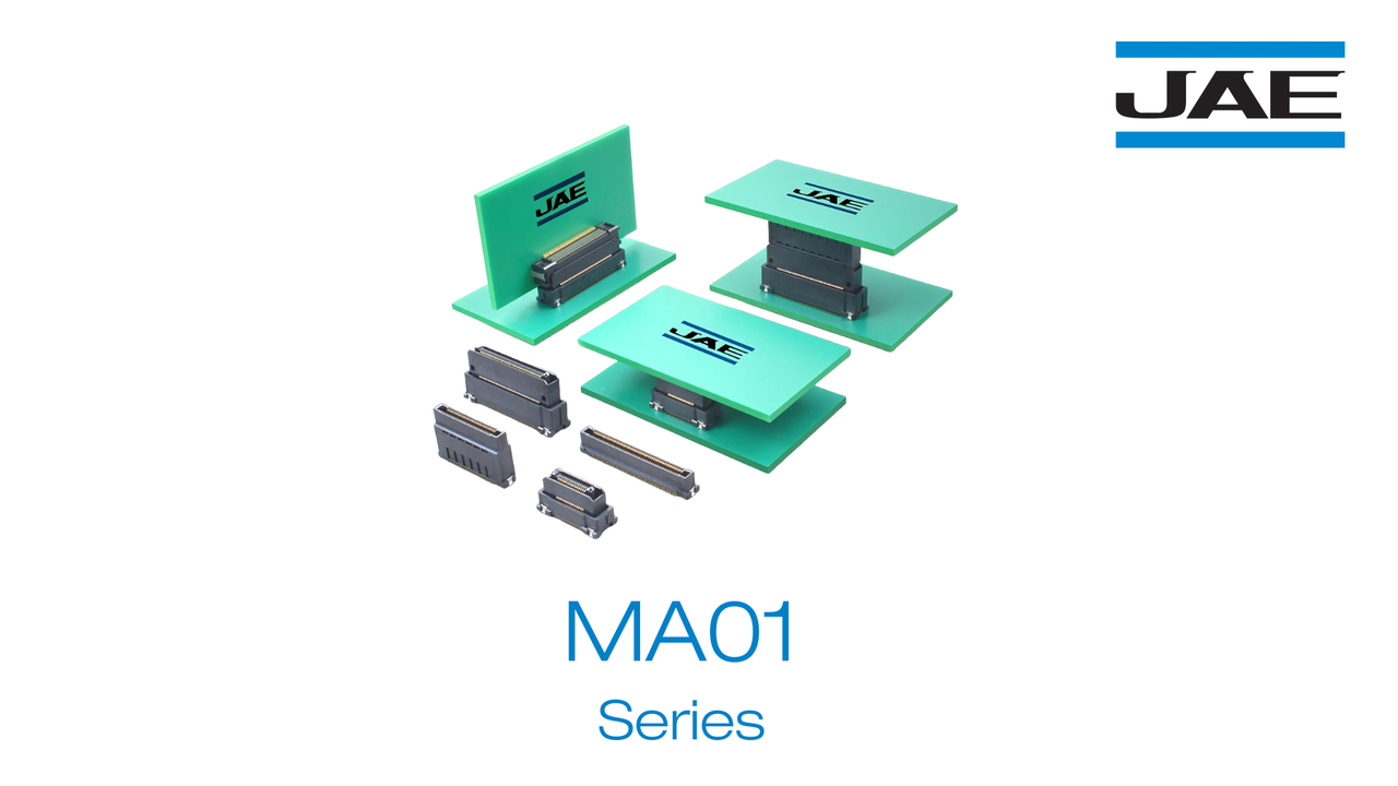 JAE MA01 Series Floating Board-to-Board Connectors | Datasheet Preview
