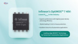 Infineon OptiMOS™7 40V | Fast Facts Infineon OptiMOS™7 40V | Fast Facts