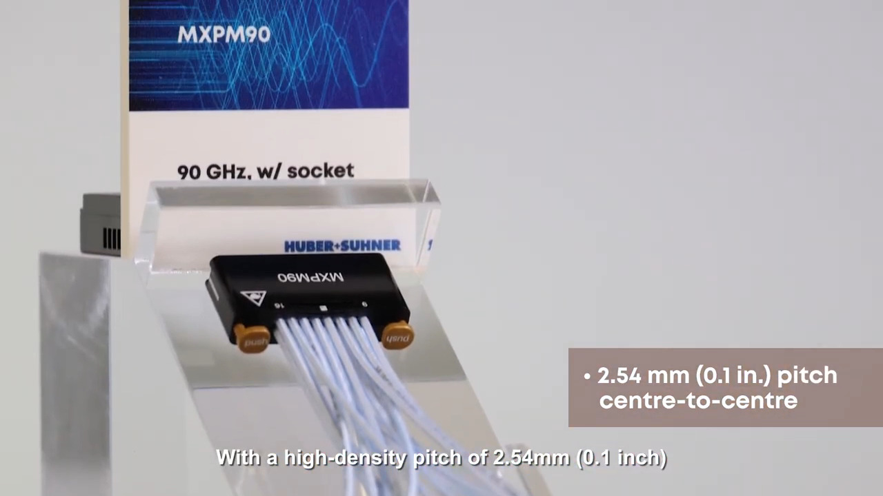 MXPM multicoax connectors up to 90 GHz