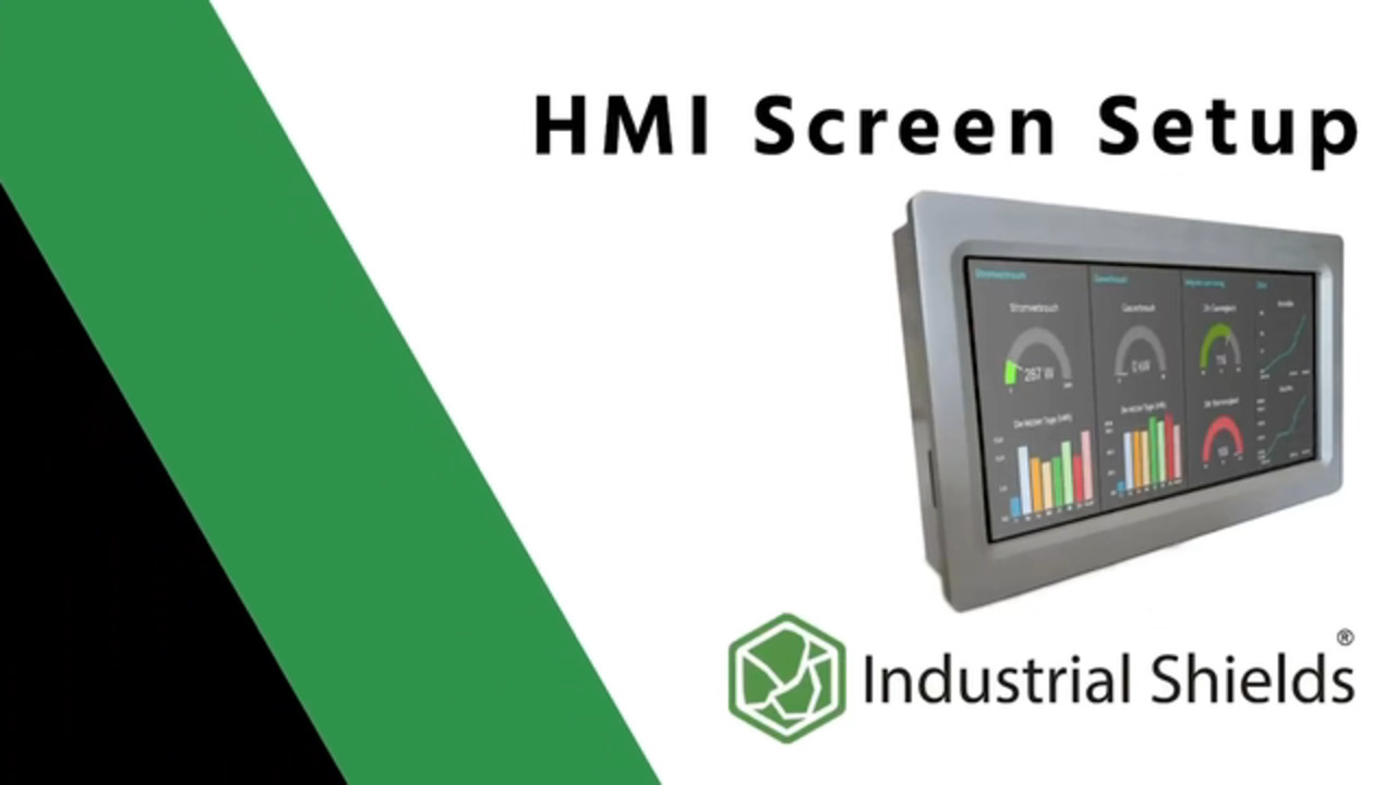 How to connect an HMI Screen using Arduino PLC