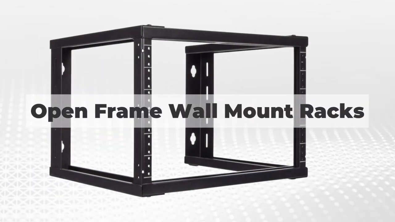 NavePoint Open Frame Wall Mount Racks