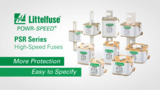 POWR-SPEED and PSR Series High-Speed Fuses POWR-SPEED and PSR Series High-Speed Fuses