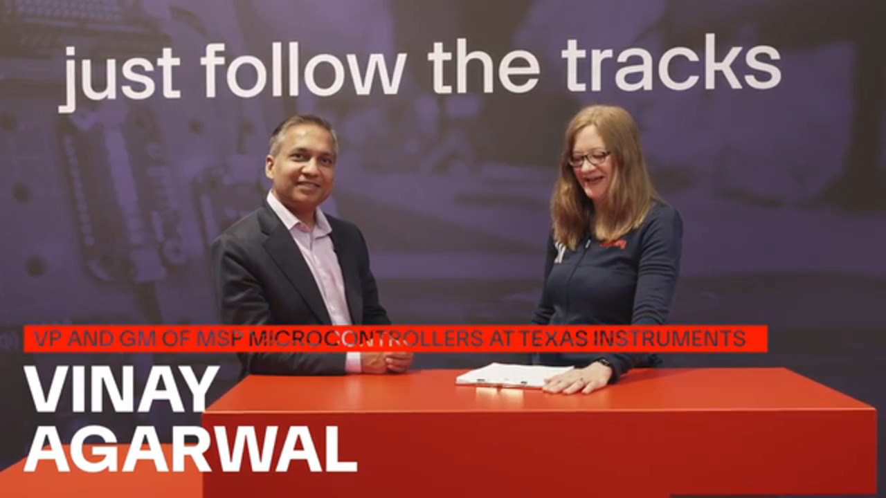 DigiKey at embedded world 2026 with Texas Instruments Vinay Agarwal