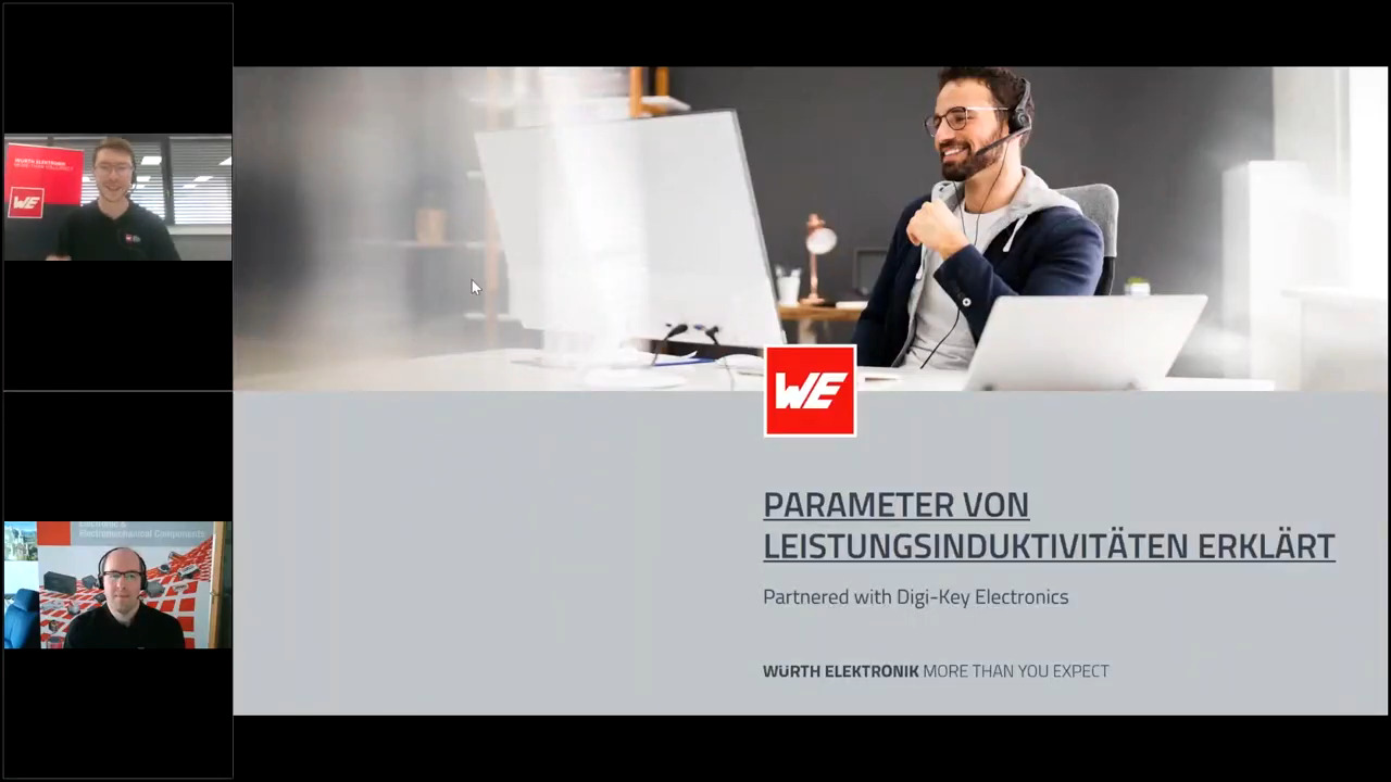 WEbinar in Zusammenarbeit mit DigiKey: Erläuterung der Leistungsinduktorparameter