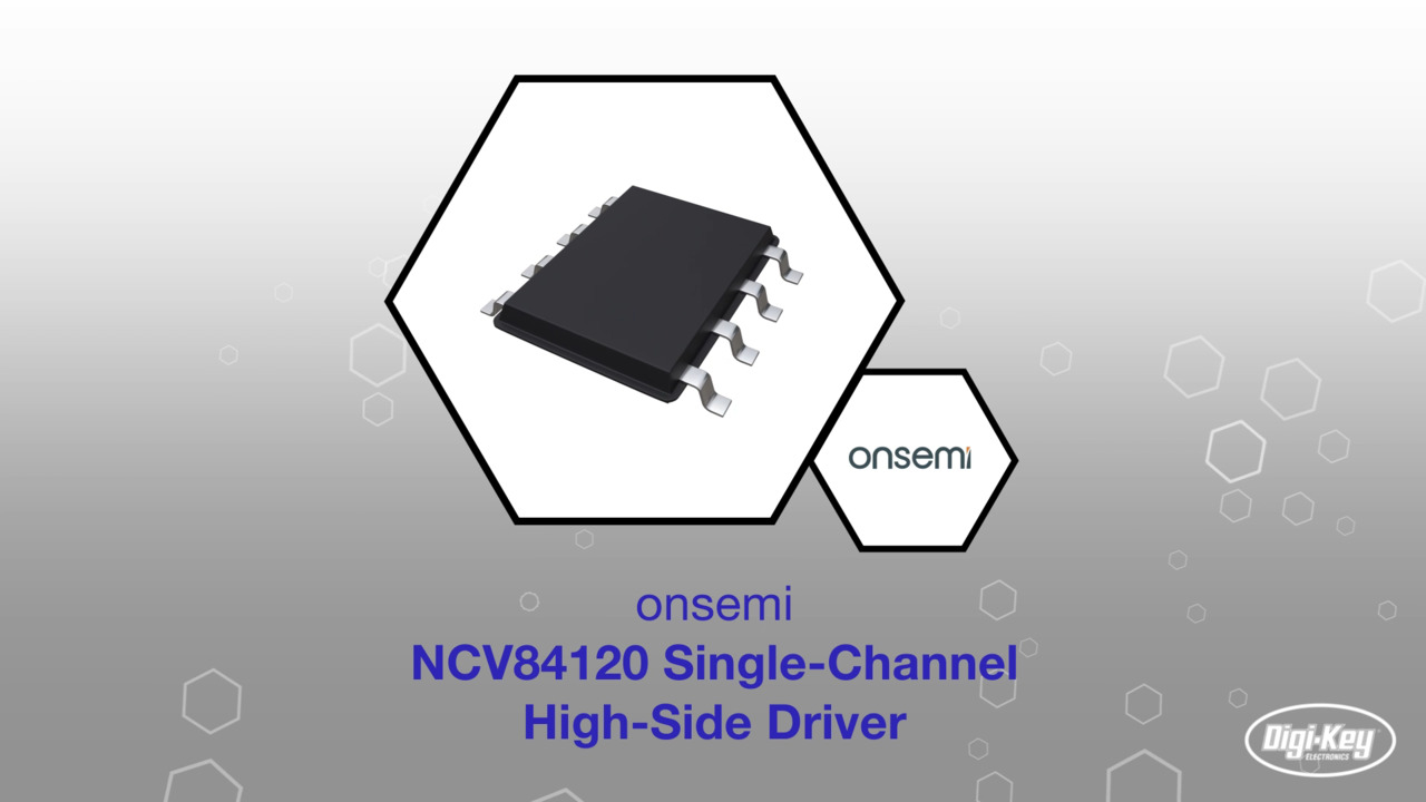 onsemi NCV84120 Single-Channel High-Side Driver | Datasheet Preview