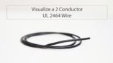 Visualize a 2 Conductor UL 2464 Wire Visualize a 2 Conductor UL 2464 Wire