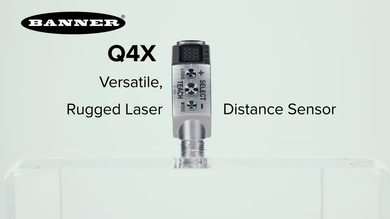 Q4X Versatile, Rugged Laser Distance Sensor