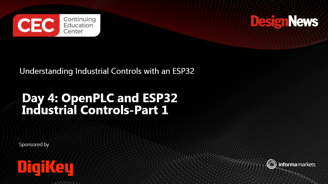 Understanding Industrial Controls with an ESP32 – Day 4