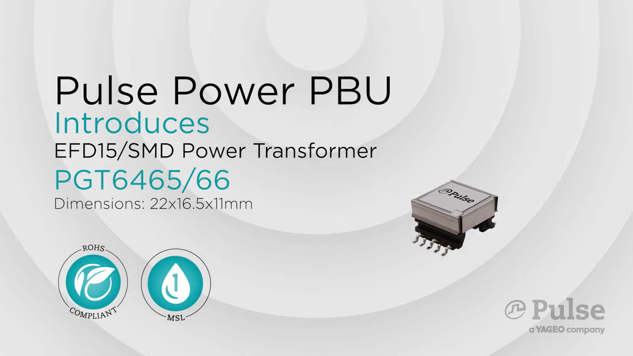 Pulse Power Product Highlight: PGT646x Series