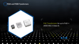 POEA and POEB PoE Ethernet Transformers POEA and POEB PoE Ethernet Transformers