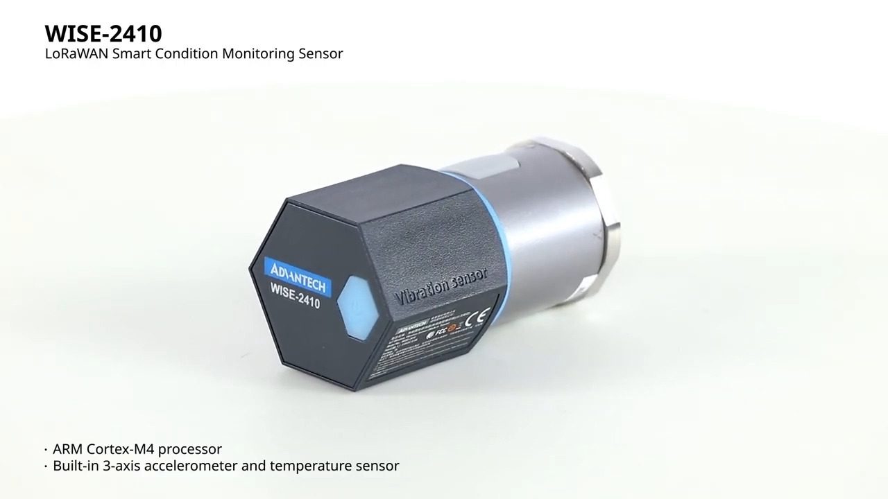 LoRaWAN Wireless Condition Monitoring Sensor