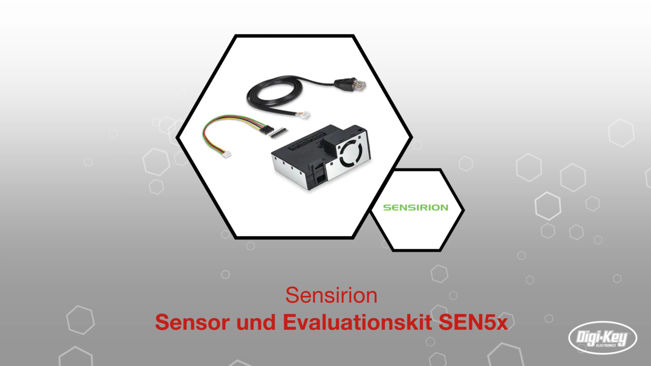 Sensor und Evaluationskit SEN5x | Datasheet Preview
