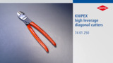 KNIPEX High Leverage Diagonal Cutter 74 01 250 KNIPEX High Leverage Diagonal Cutter 74 01 250