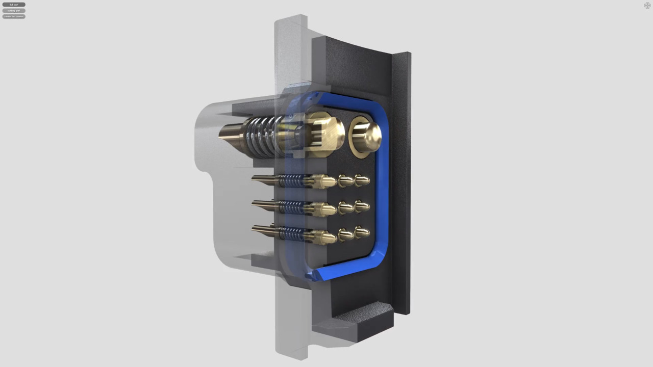 PRECI-DIP Power Clip High Current, Small-Scale Spring-Loaded Pins