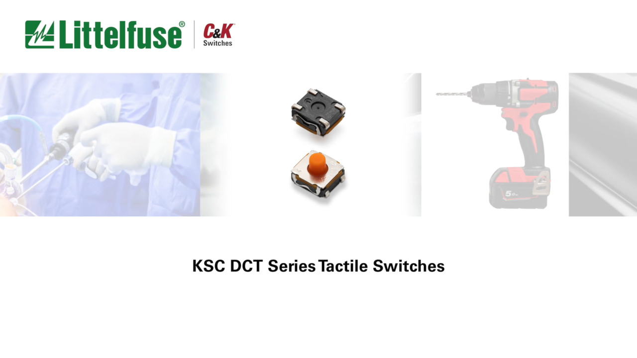 KSC DCT Series Tactile Switch