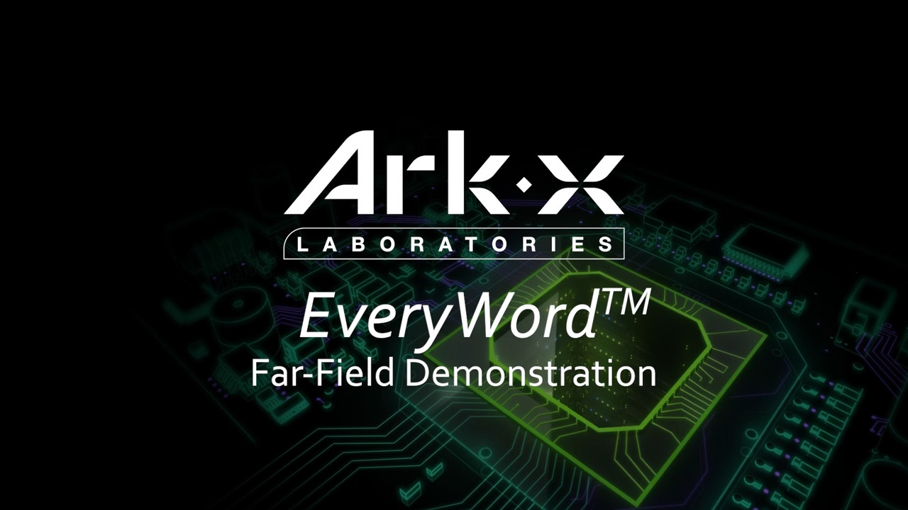 EveryWord™ Ultra Far-Field Voice Recognition Demonstration