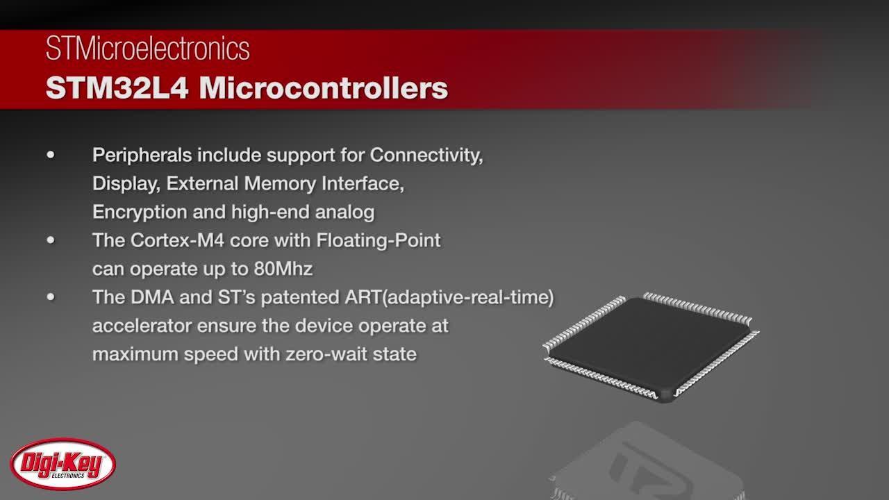 STM32L4 초저전력 MCU - STMicroelectronics | DigiKey