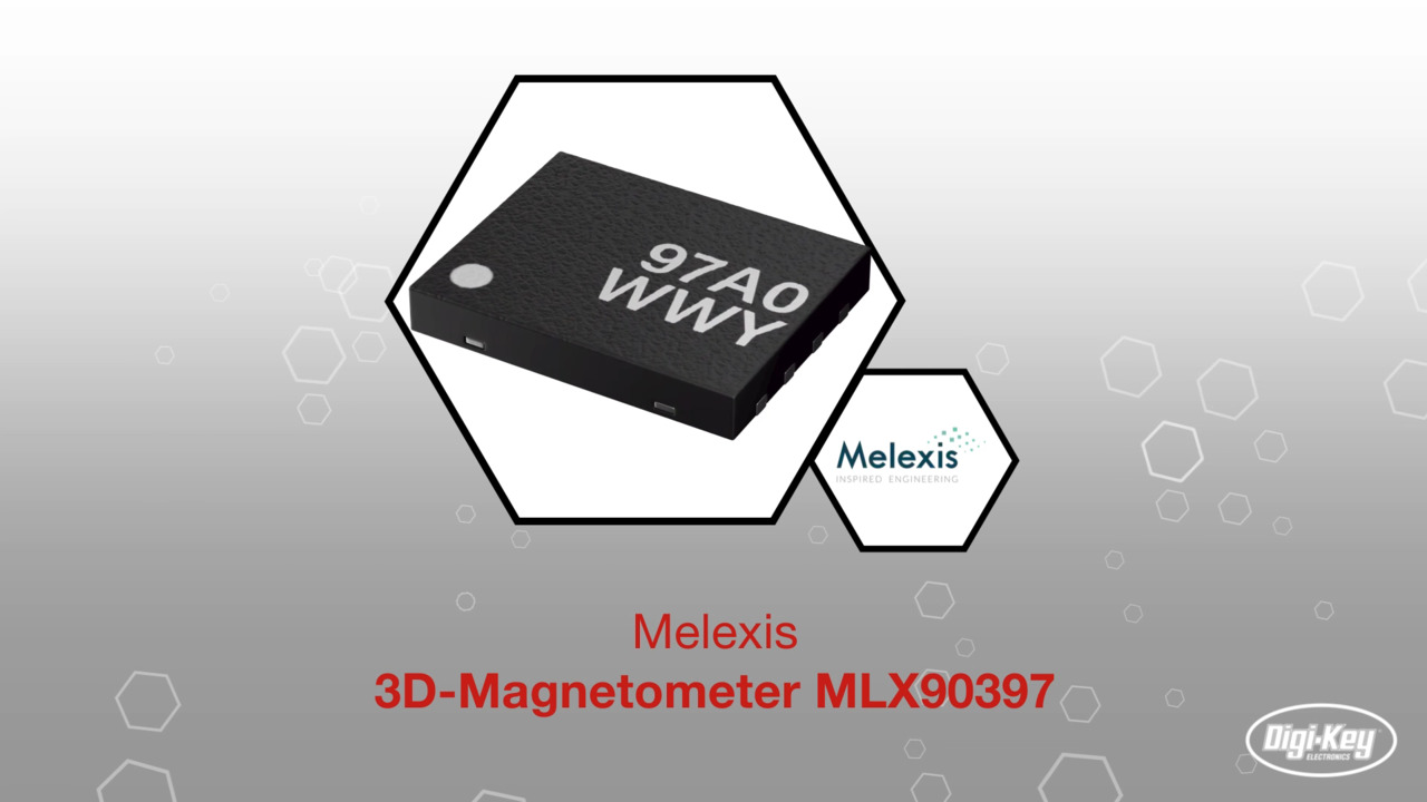 Melexis 3D-Magnetometer MLX90397 | Datasheet Preview