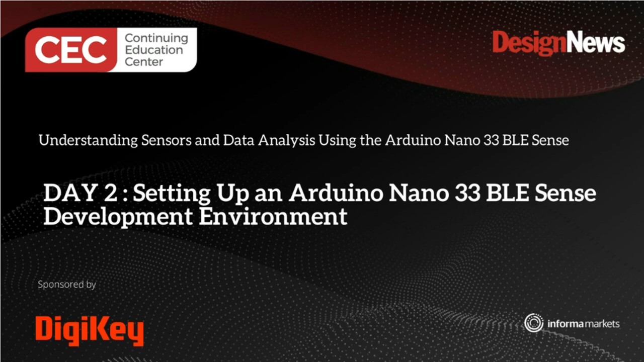 Understanding Sensors and Data Analysis Using the Arduino Nano 33 BLE Sense – Day 2