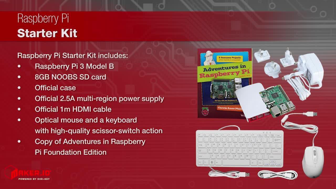 Raspberry Pi Starter Kit | Maker Minute