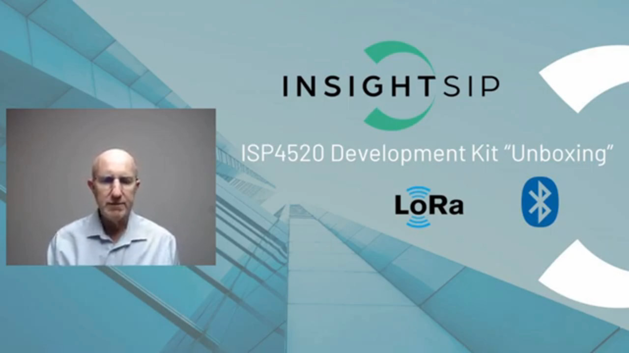 ISP4520 LoRa/BLE module Development Kit Unboxing Video