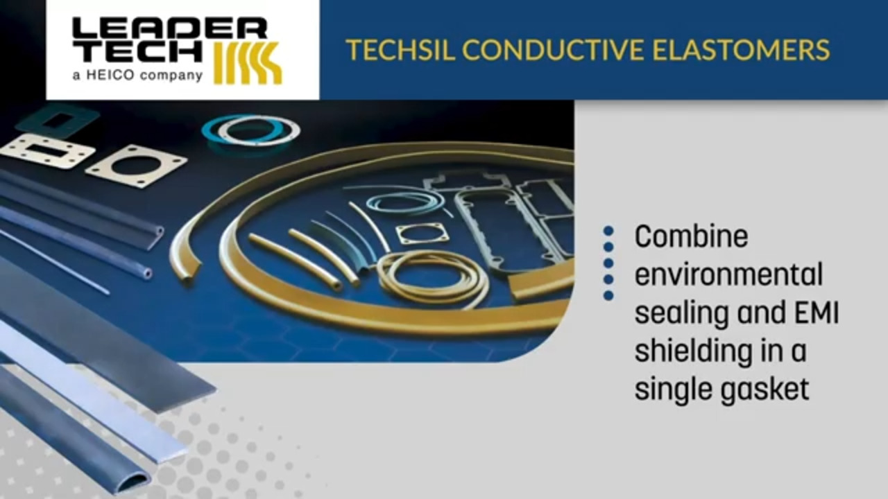 Leader Tech’s TechSIL Conductive Elastomers
