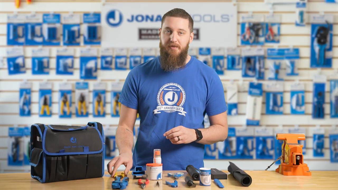 Jonard Tools Fiber Optic Prep & Clean Training Kit