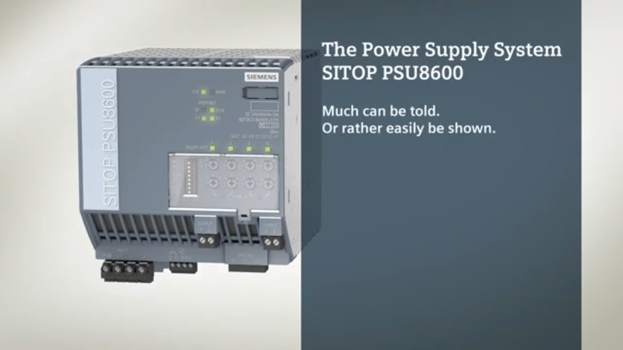 SITOP PSU8600 – The SITOP System