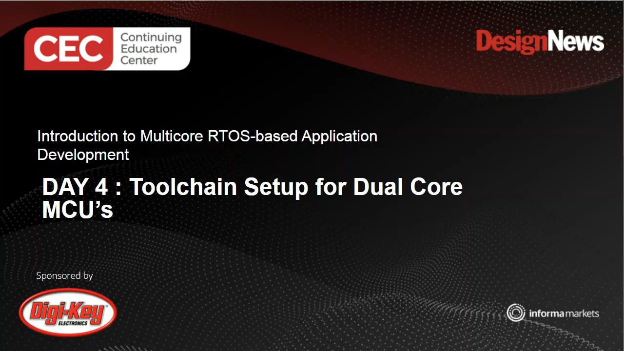 Multicore RTOS-based Application Development Series – Day 4