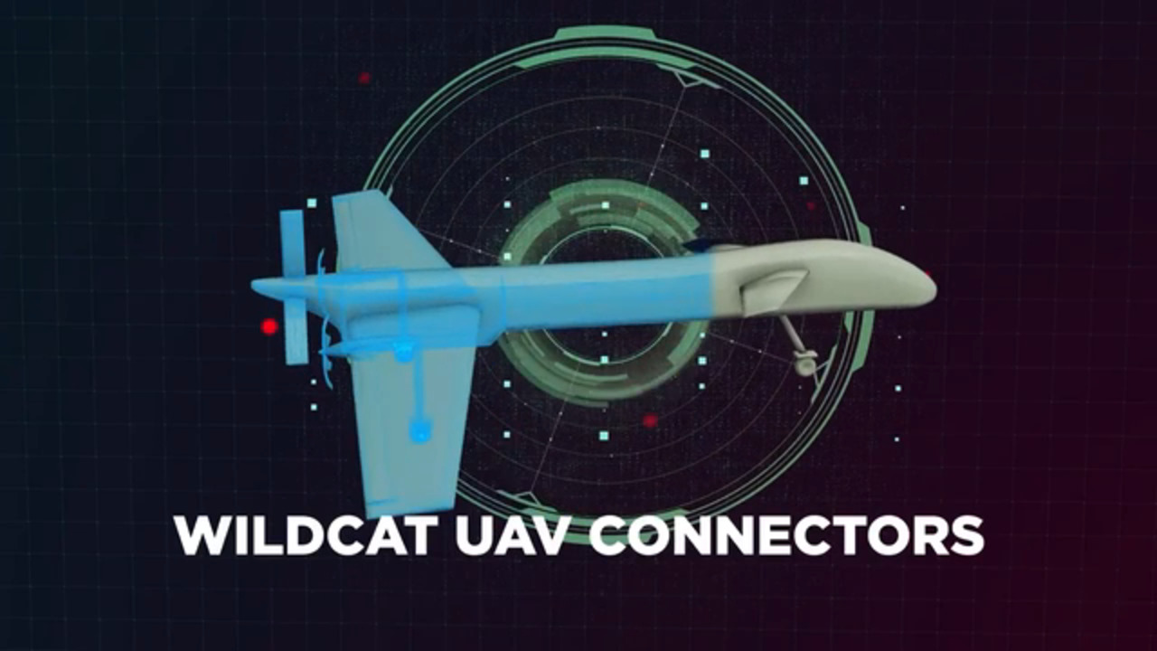 Lightweight, Space-Saving Power with Wildcat UAV Connectors