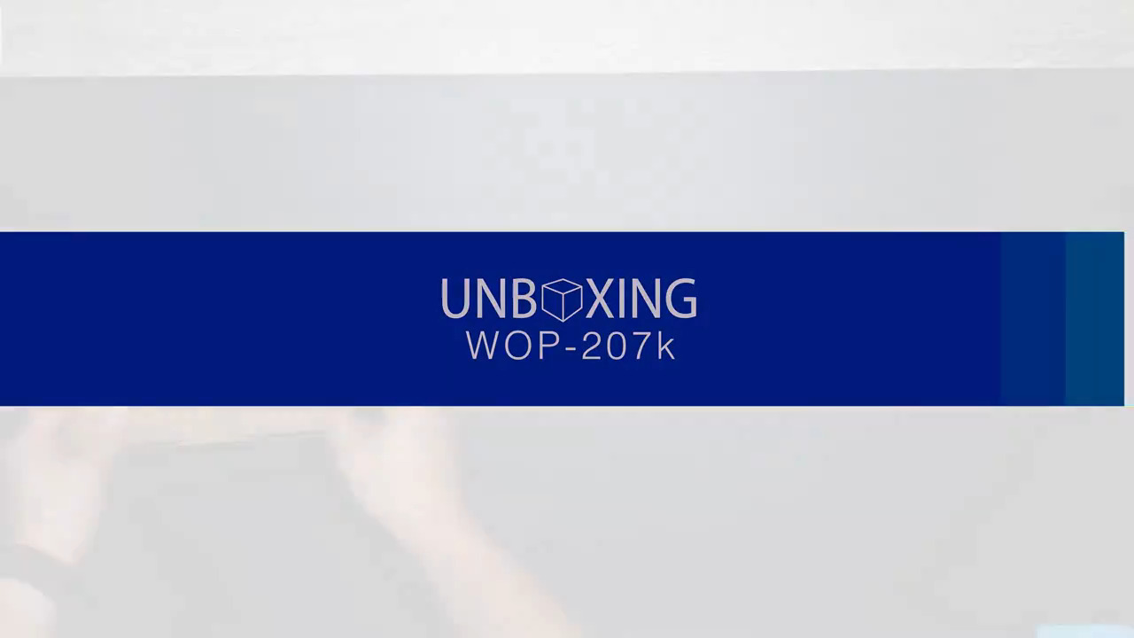Unboxing the WOP-207K 7" WebOP Touch Panel