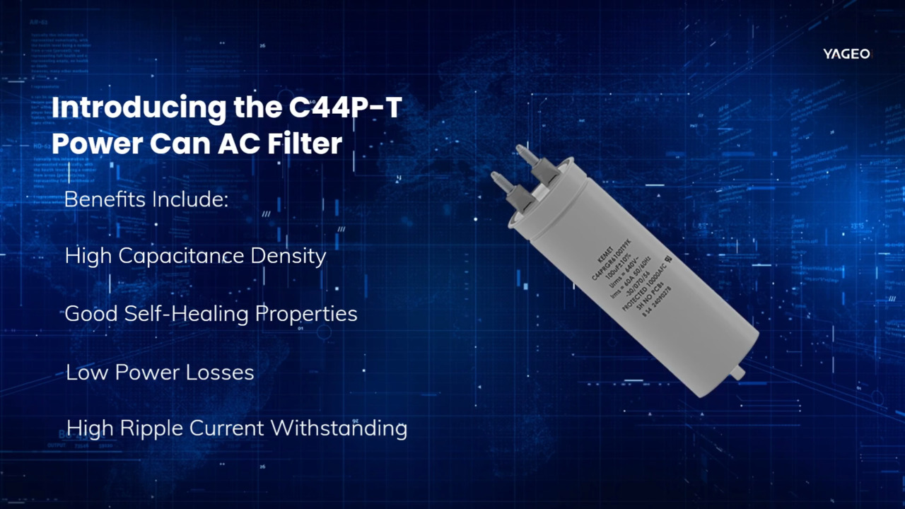 Introducing the C44P-T Power Can AC Filter Film Capacitors