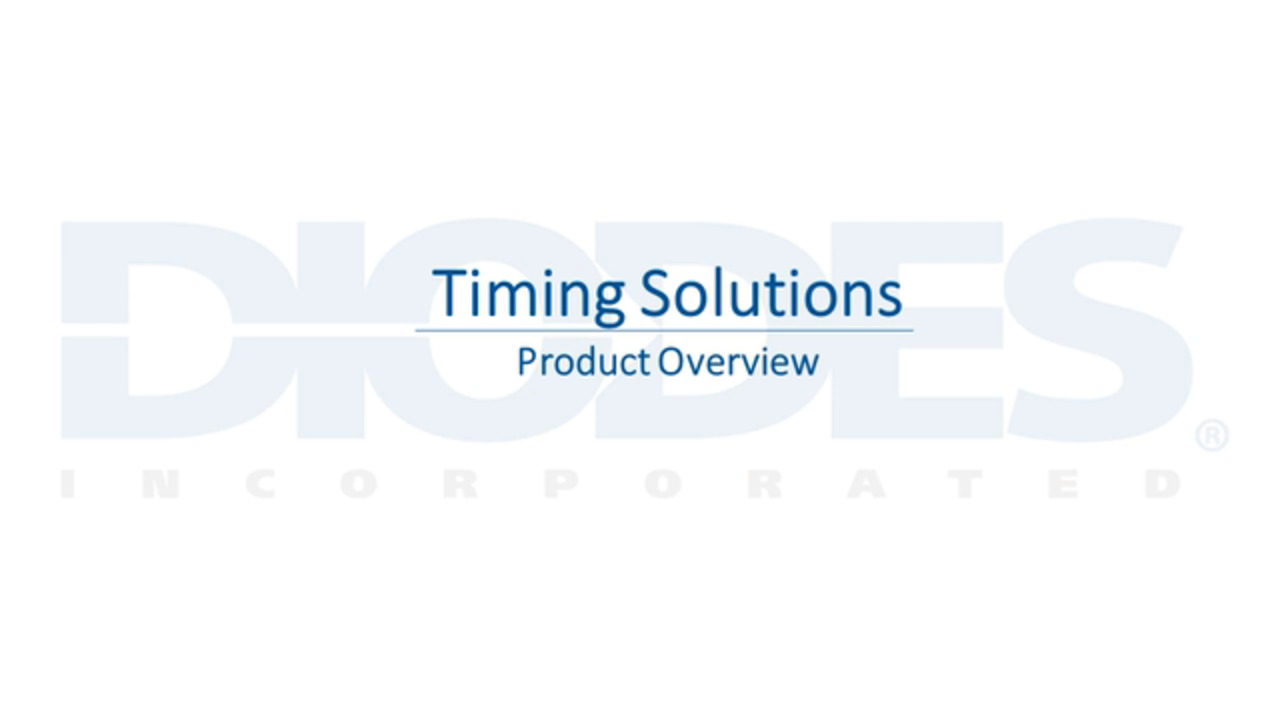 Timing Solutions - Product Overview