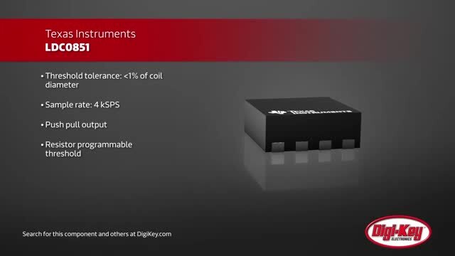 Texas Instruments LDC0851 Switches | DigiKey Daily