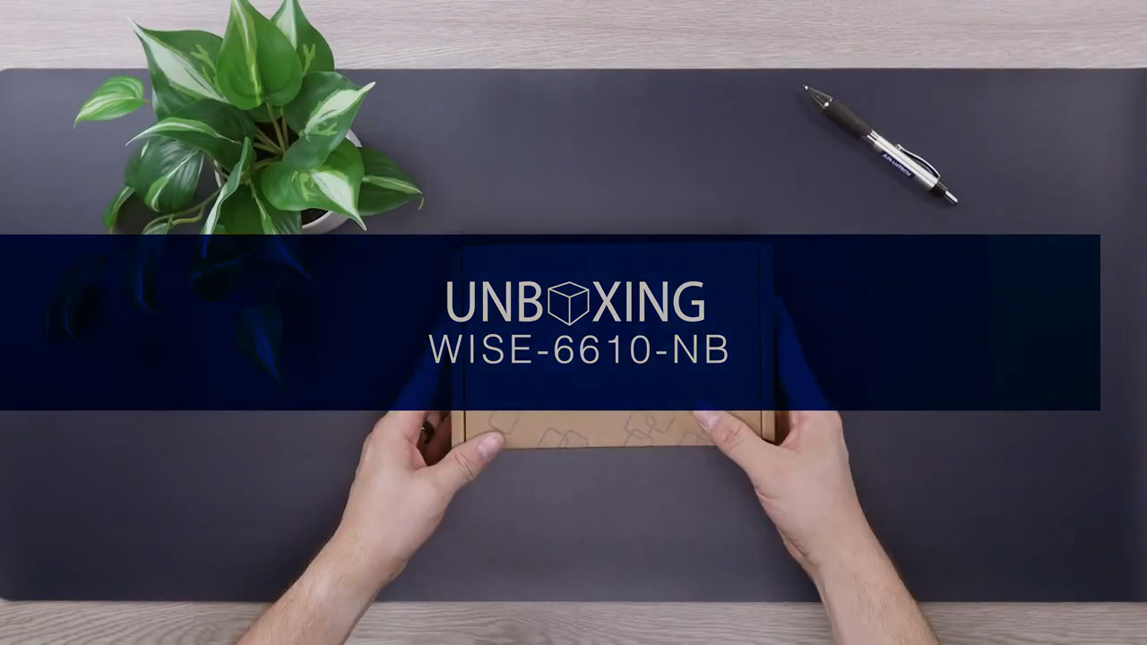 Unboxing the WISE-6610 Industrial LoRaWAN Gateway
