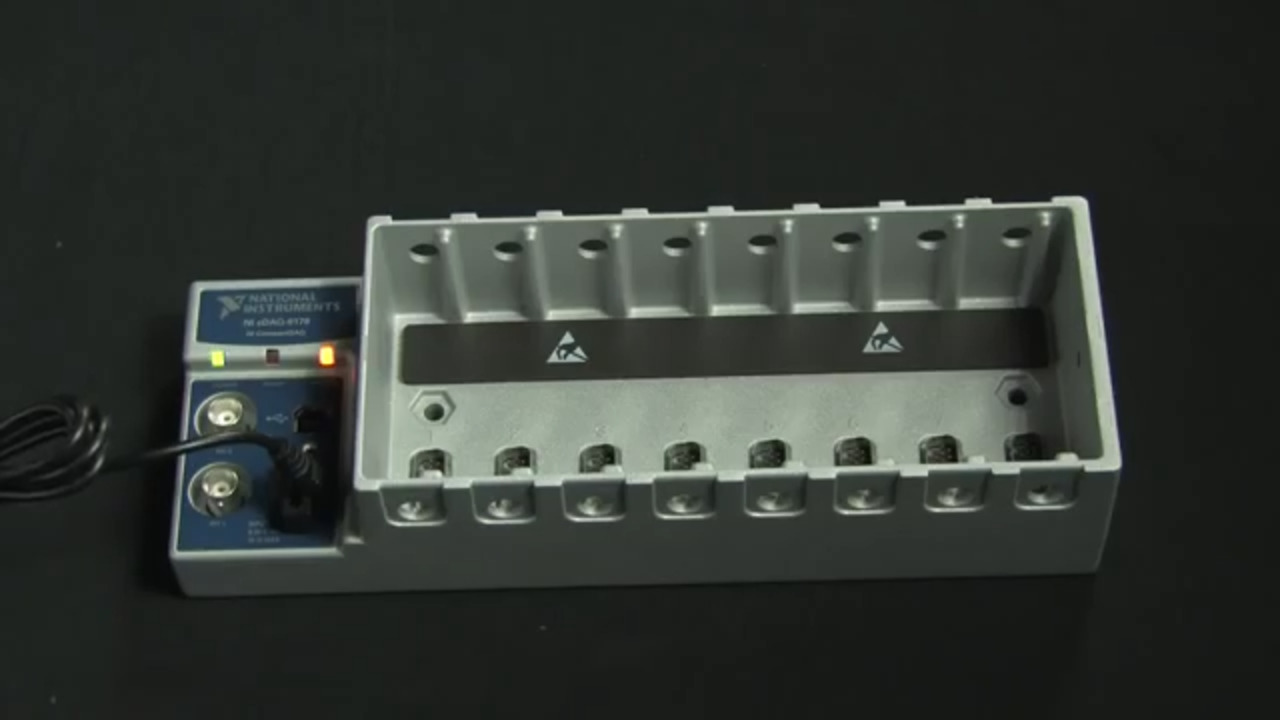 NI CompactDAQ USB Chassis Out of the Box
