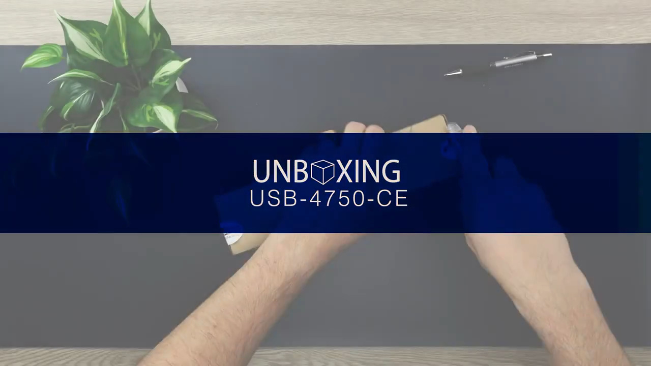 Unboxing the USB-4750 32-ch Isolated Digital I/O USB Module
